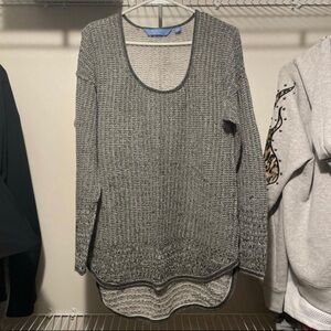 Vera Wang Grey Marl Knit Sweater